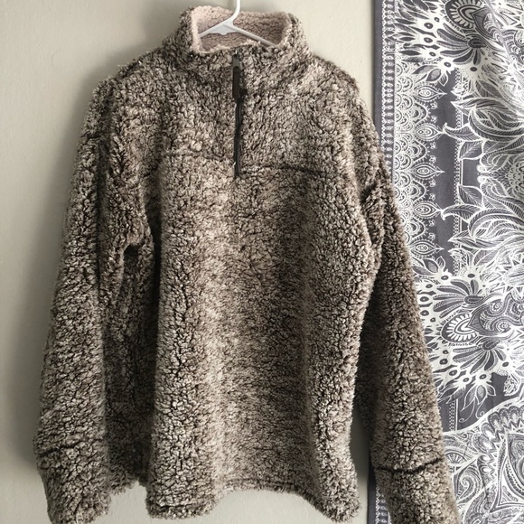 oddy sherpa pullover